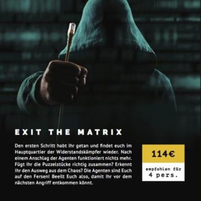 EXIT THE MATRIX &#8211; Exit the Matrix Regensburg